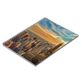 Prachtige zonsondergang in Manhattan, New York Cit Notitieboek (Linkerzijde)