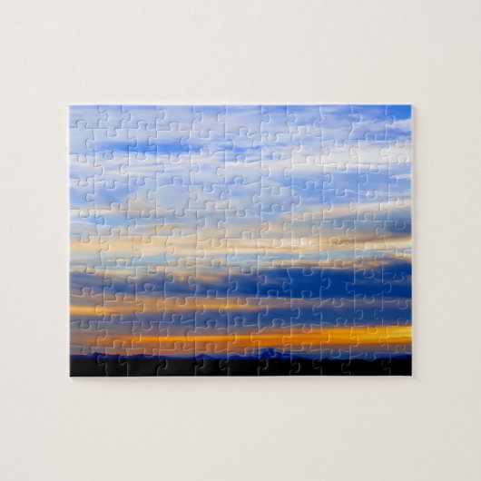 Prachtige zonsondergang legpuzzel (Horizontaal)