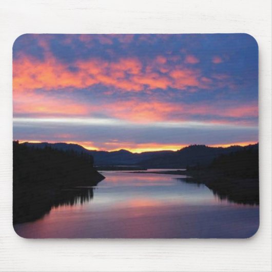 prachtige zonsondergang muismat (Voorkant)