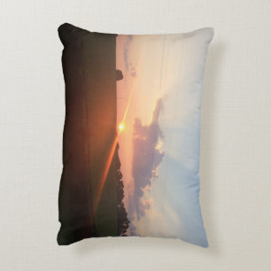 Prachtige zonsondergang op de Hill Accent Kussen