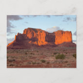 Prachtige zonsondergang shot van Monument Valley Briefkaart (Voorkant)