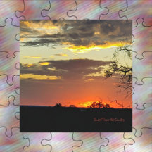 Prachtige zonsondergang Texas Hill Country spel