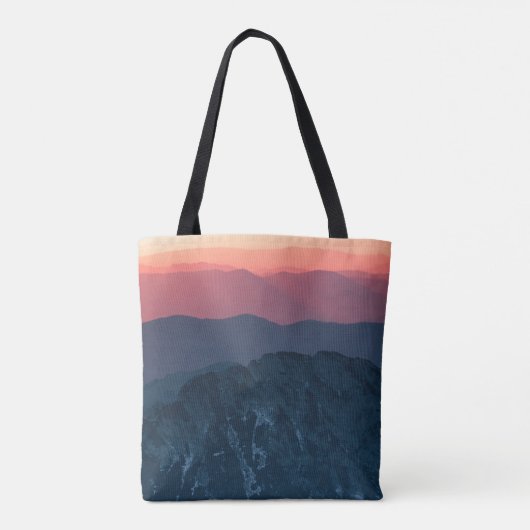 prachtige zonsondergang tote bag (Achterkant)