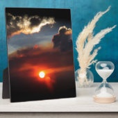 prachtige zonsonderste foto van smokey fotoplaat (Zijkant)