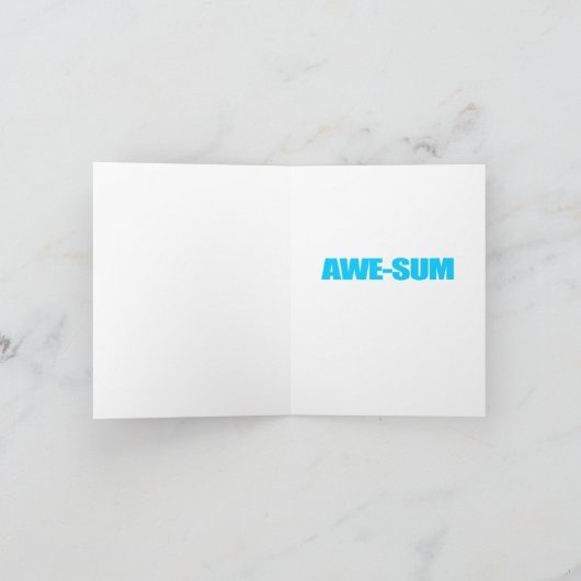 Prachtige zus Gelukkige Verjaardag Wens Kaart (Binnen)