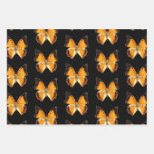 Prachtige zwart-bordered Charaxes Butterfly Inpakpapier Vel (Voorkant 2)