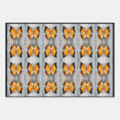 Prachtige zwart-Bordered Charaxes Butterfly V2 Inpakpapier Vel (Voorkant 2)