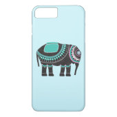 Prachtige zwarte  olifant, koel, uniek Case-Mate iPhone case (Achterkant)
