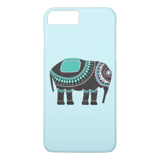 Prachtige zwarte  olifant, koel, uniek Case-Mate iPhone case (Achterkant)