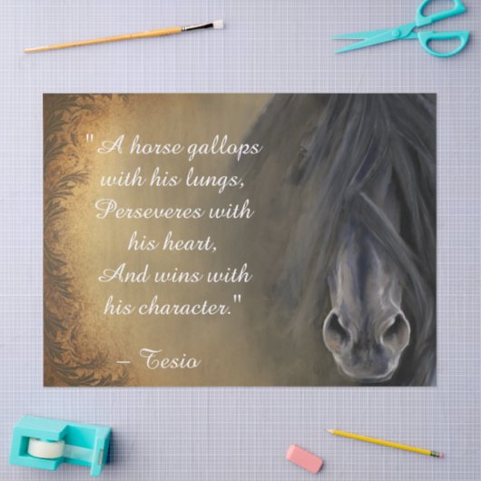 Prachtige zwarte paarse Inspirerend prijsopgave Tissuepapier (Craft)