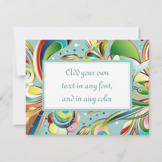 Prachtige zwembloemen (Voorkant)