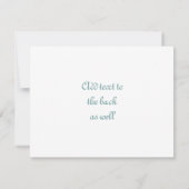 Prachtige zwembloemen (Achterkant)