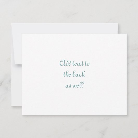 Prachtige zwembloemen (Achterkant)