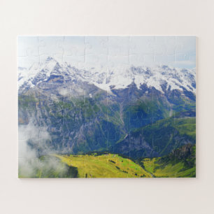 Prachtige Zwitserse alpen Legpuzzel