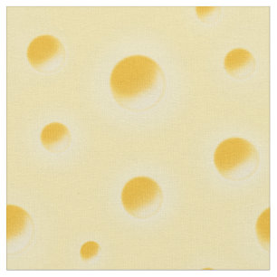 Prachtige Zwitserse kaas Holey Cheesy Stof