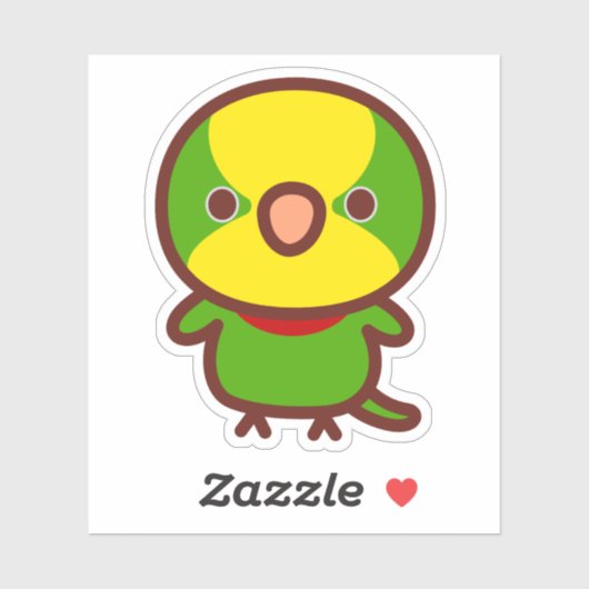 Prachtparkiet Sticker (Vel)
