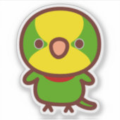 Prachtparkiet Sticker (Voorkant)