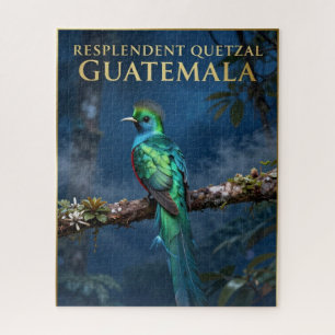 🐦 Prachtquetzal Guatemala Nevelwoud Legpuzzel