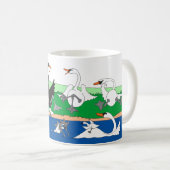 Prachtzwanen Praten? Koffiemok (Voorkant rechts)