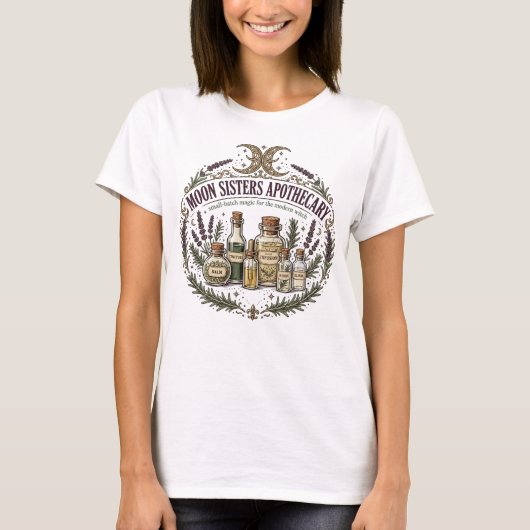 Practical Magic Moon Sisters Basic T-shirt | Heksi (Voorkant)