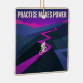 Practice Makes Power Keramisch Ornament (Rechts)