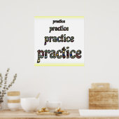 PRACTICE MINDFULNESS poster (Keuken)