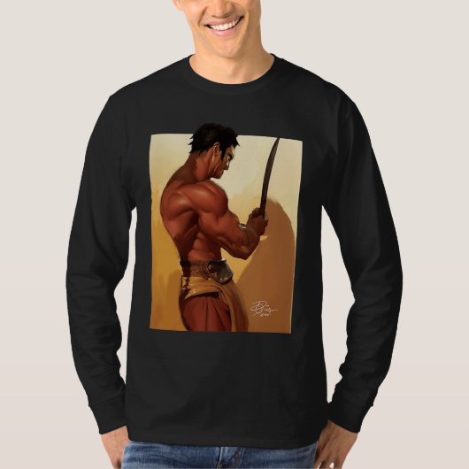 Practice More Arnis Kali Escrima by Artist Don Cas T-shirt (Voorkant)