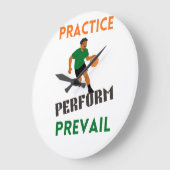 Practice. Perform. Prevail. Basketball Motivation  Grote Klok (Hoek)