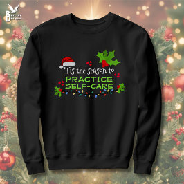 PRACTICE SELF-CARE kerstshirt Trui