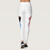 PracticeLove Leggings ontwerp van David Flynn (Achterkant)