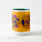 PracticeLovecoffeemug CoffeeMug PracticeLove Tweekleurige Koffiemok (Center)