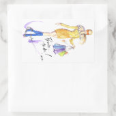 Prada Ta Da! Rechthoekige Sticker (Tas)