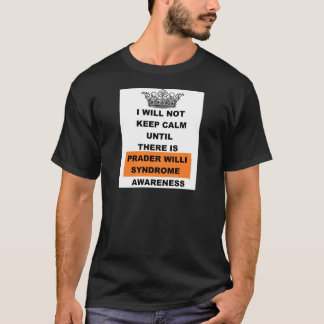 Prader Willi Awareness T-shirt