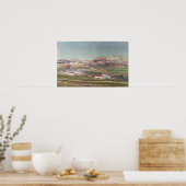 Pradera de San Isidro en Palacio Real Poster (Keuken)