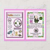 Praethec Wizard - Praseodymium-element Briefkaart (Voorkant)