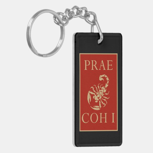 Praetorian Guard Standard - Roman Army Elite Unit Sleutelhanger (Voorkant Links)