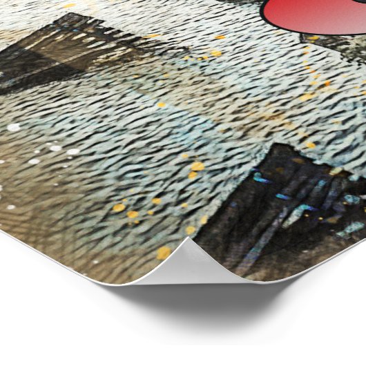 Prag Bezoek Tsjechië Poster (Hoek)