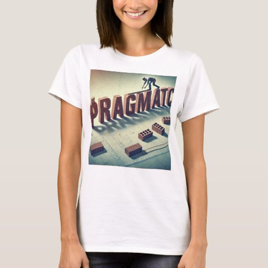 Pragmatisch T-shirt (Voorkant)