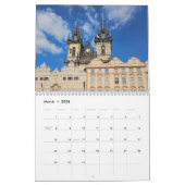 Prague and Budapest 2026 calendar Kalender (Mar 2026)
