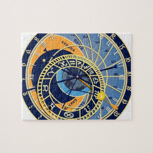 Prague Astrological Clock Legpuzzel (Horizontaal)
