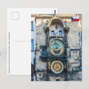 Prague Astronomical Clock Briefkaart