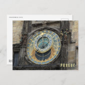 Prague Astronomical Clock Briefkaart (Voorkant / Achterkant)