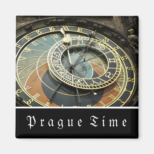Prague Astronomical Clock Magneet (Voorkant)