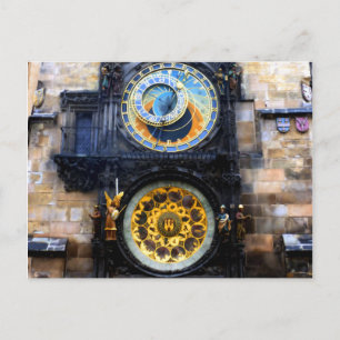 Prague Astronomical Clock Photo Briefkaart