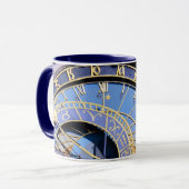 Prague Astronomical Clock & Skeleton /Tsjechisch Mok (Voorkant links)
