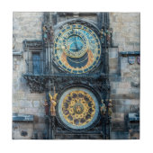 Prague Astronomical Clock Tegeltje (Voorkant)
