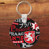 Prague Bohemia Sleutelhanger (Voorkant)
