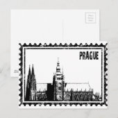 Prague Briefkaart (Voorkant / Achterkant)