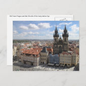 Prague Briefkaart (Voorkant / Achterkant)