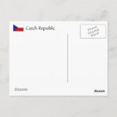 Prague Briefkaart (Achterkant)